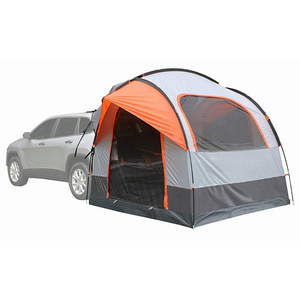 Cheapest outdoor family waterproof camping foldable car rear tent