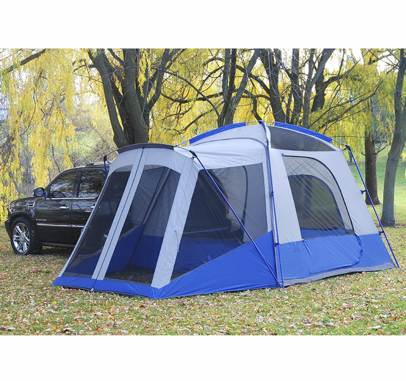 2024 High Quality Outdoor Car Rear Tent Camping Family Large Tents 5-person Car Tailgate Tent with Screen Room