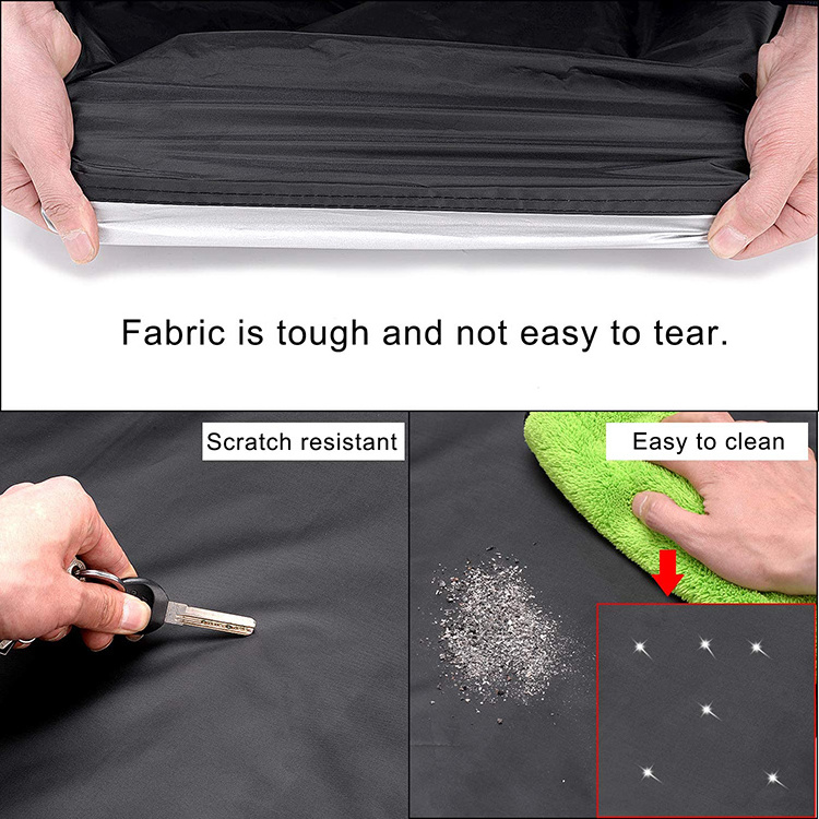 Fast Delivery UV Protection Waterproof Car Cover Windproof Dust Proof Outdoor SUV Car Cover