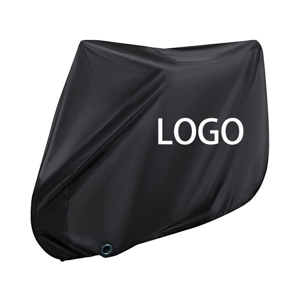 Custom Durable Polyester Waterproof Full Bike Cover Outdoor Sun Rain Protection Bicycle Motorcycle Bike Cover