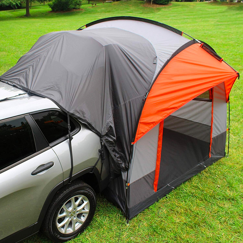 Cheapest outdoor family waterproof camping foldable car rear tent