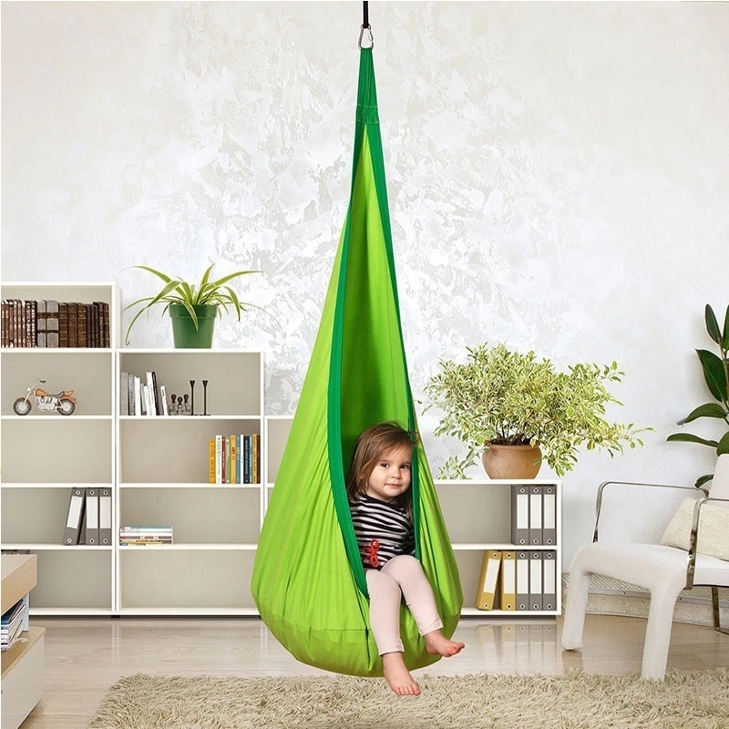 Outdoor and Indoor Children's Hammock Chair Nook Sensory Seat