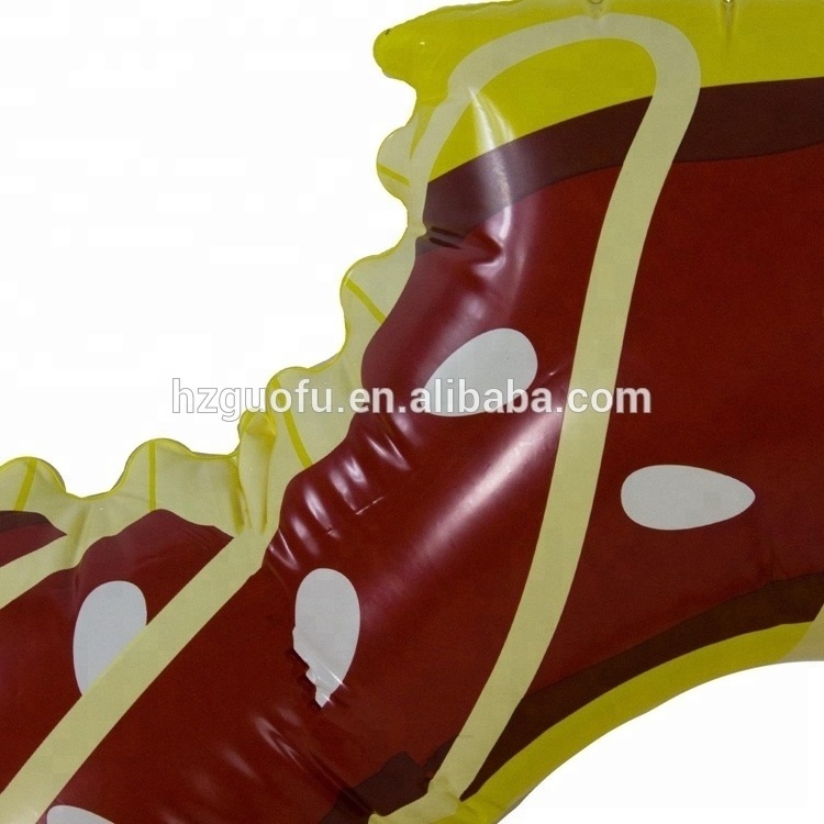 Custom Shape Inflatable Chocolate Or Strawberry Donut Pool Float Swimming Ring For Adults and Kids