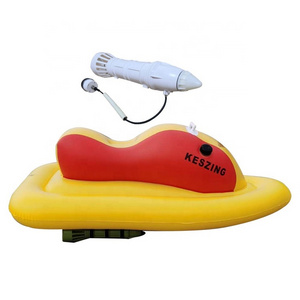 Electric Motorized Inflatable Jet Ski Pool Float Boat Toys with Long Endurance