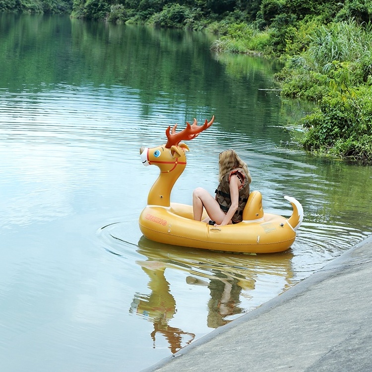 New Water Toys Motorized Inflatable Deer Float with Patent