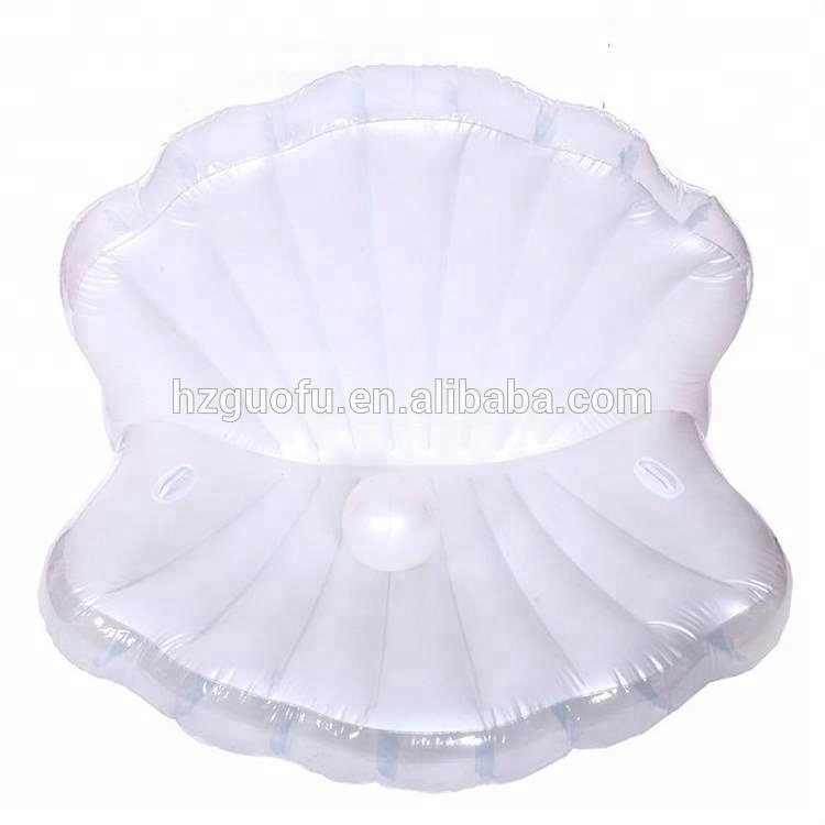 Inflatable Shell Or Seashell Beach Pool Float For Adults Water Swimming Party