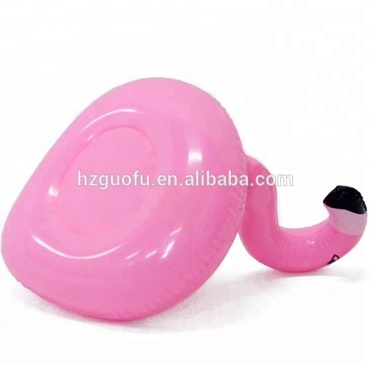 OEM Inflatable Pink Flamingo Pool Beach Drink Or Cup Can Holder Float Sofa for Pool Bed