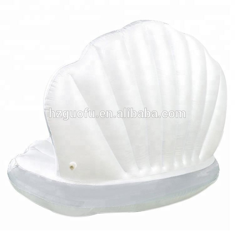 Inflatable Shell Or Seashell Beach Pool Float For Adults Water Swimming Party