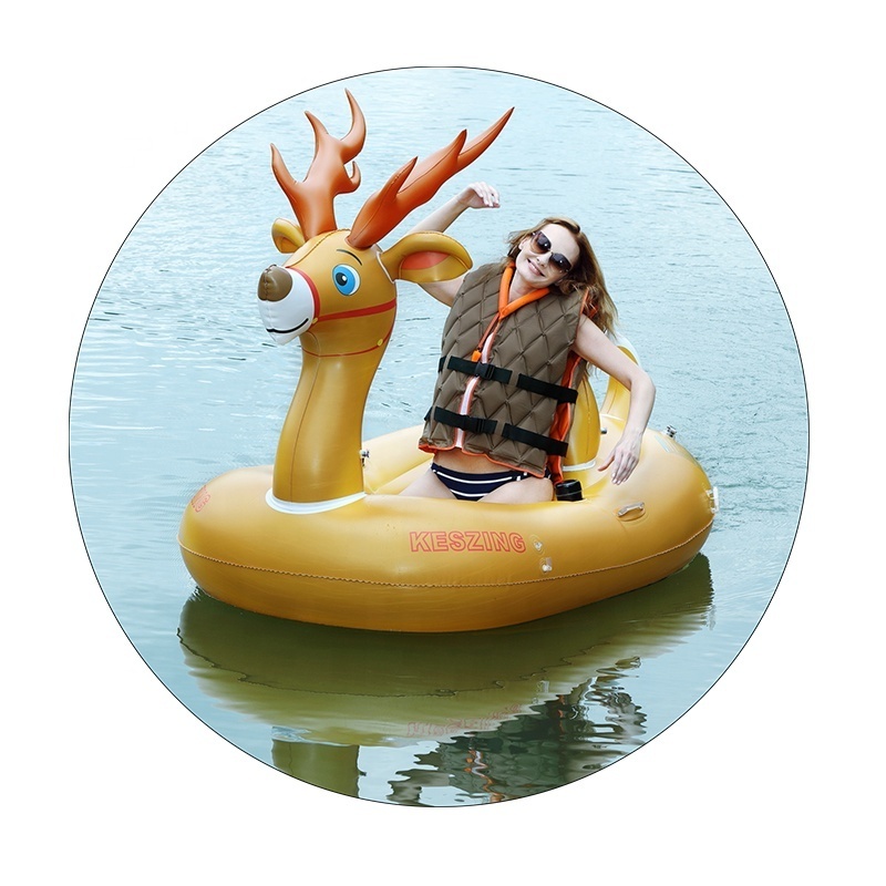 New Water Toys Motorized Inflatable Deer Float with Patent