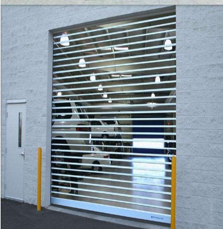 Hot sale Modern Design Crystal rolling up shutter door Roller Shutter Door for shop