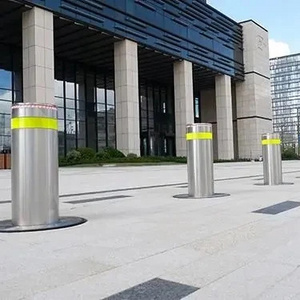 Automatic hydraulic lifting column road pile anti-collision Safety Barricade Barrier Electric Bollards