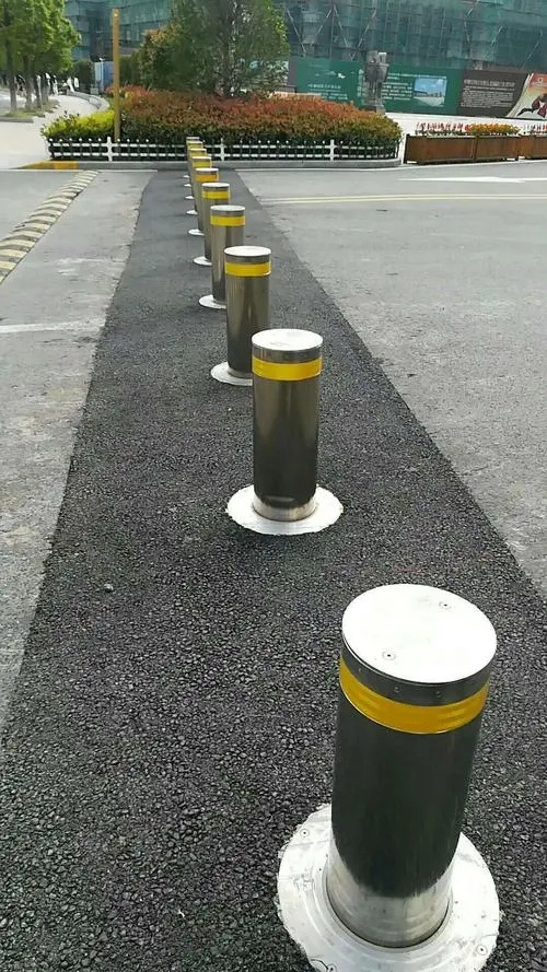 Automatic hydraulic lifting column road pile anti-collision Safety Barricade Barrier Electric Bollards