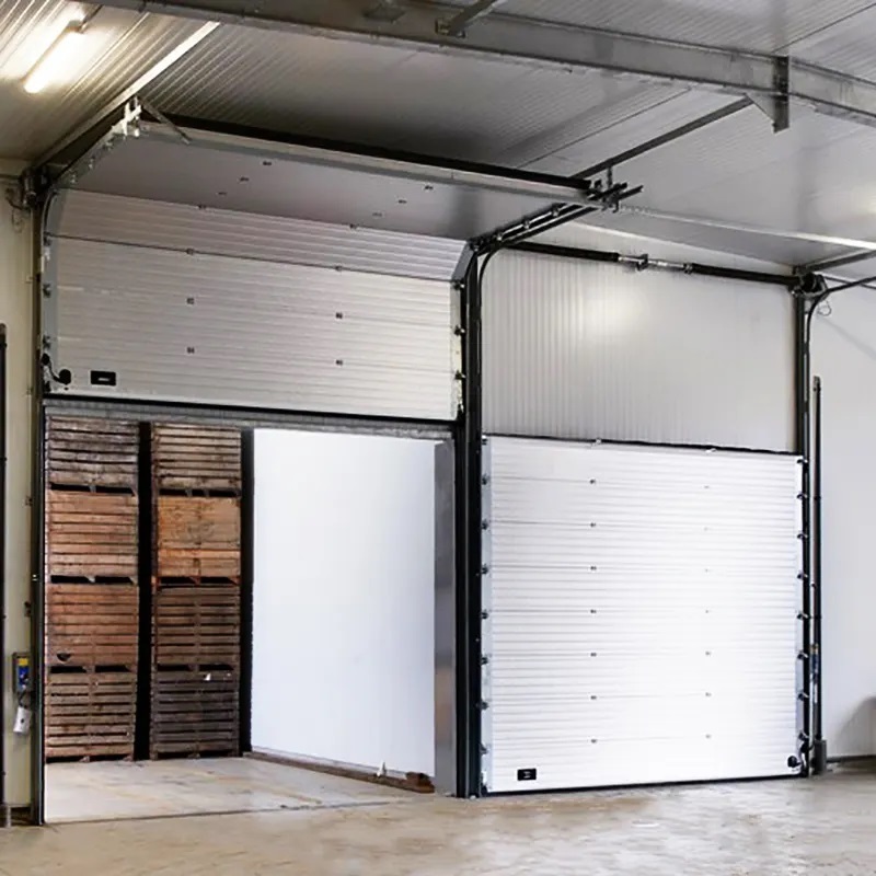 Factory Price Vertical Sliding Door Industrial Aluminum Warehouse Garage Automatic Vertical lift door