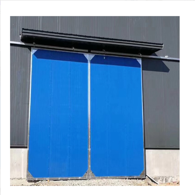 Factory Price Vertical Sliding Door Industrial Aluminum Warehouse Garage Automatic Vertical lift door