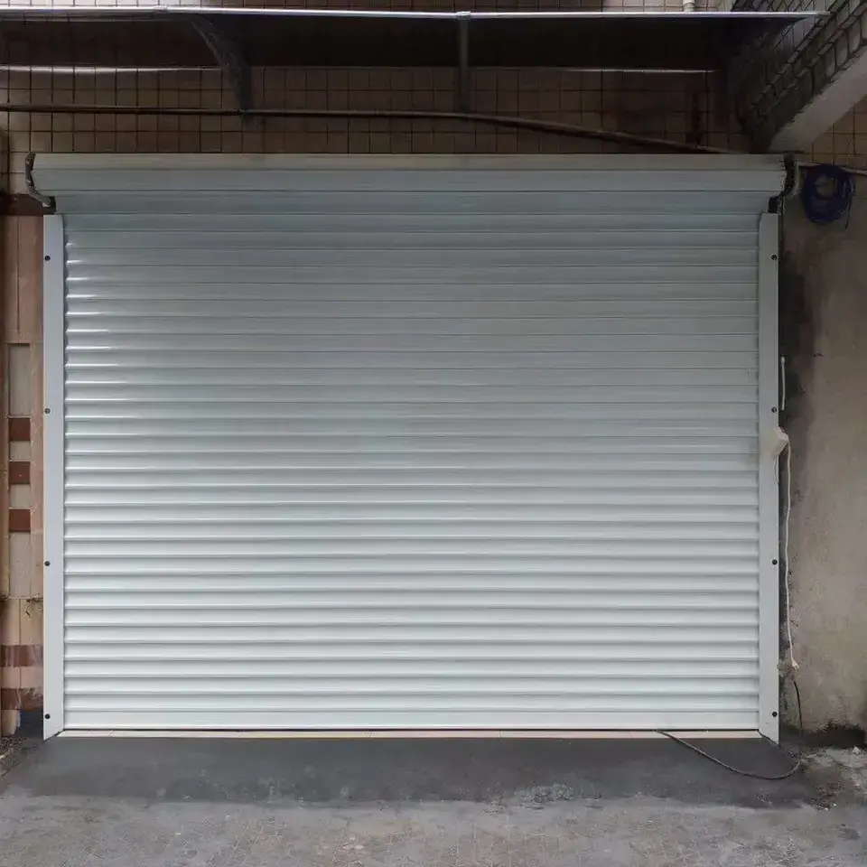 good quality windproof metal automatic and manual store shutters aluminium roll-up doors rolling gates