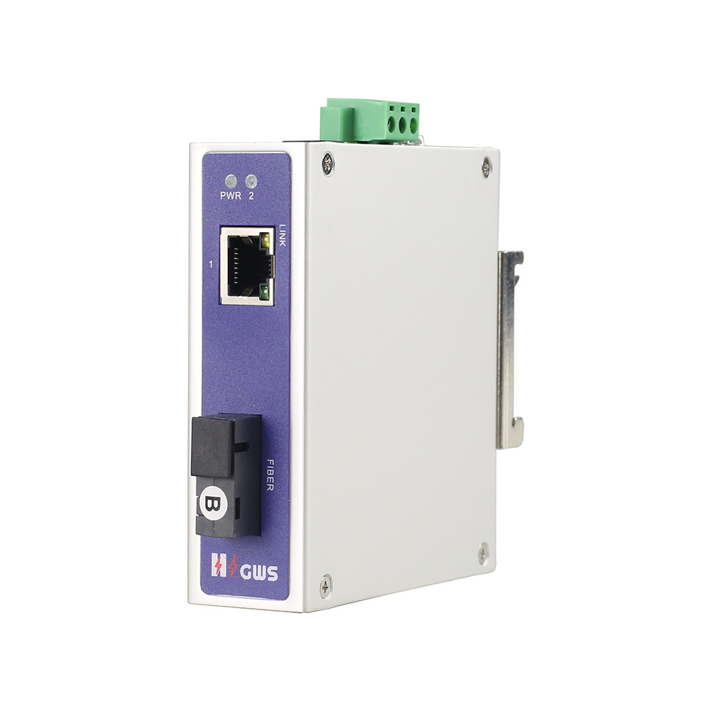 Din Rail Switch Industrial Ethernet 2-port 10/100M For CCTV System