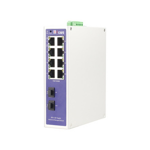 10 port with Gigabit SFP slot Din-Rail Full Gigabit 8*10/100/1000M POE port Industrial Fiber e-Managed POE Switch