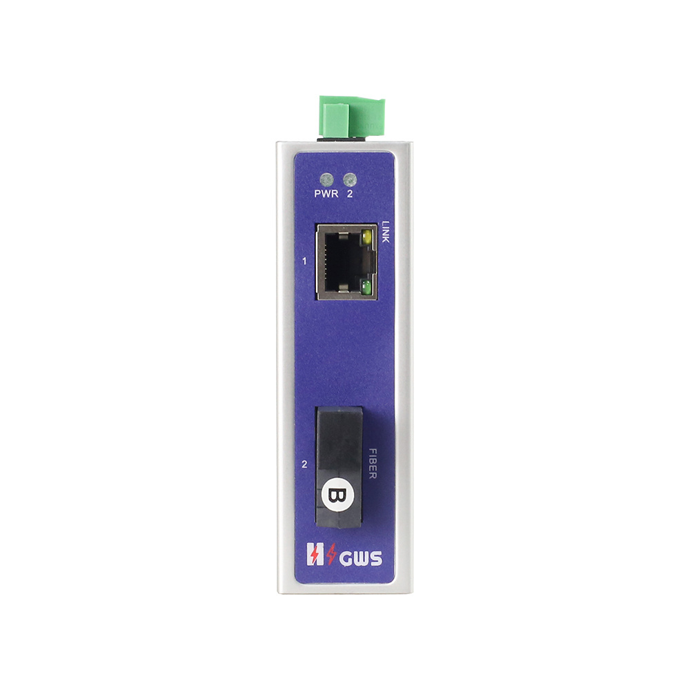 Din Rail Switch Industrial Ethernet 2-port 10/100M For CCTV System