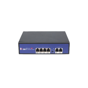 New Original Full Gigabit 6 Ports POE Switch with RJ45 Uplink Port Watchdog Extend 250m POE Switch