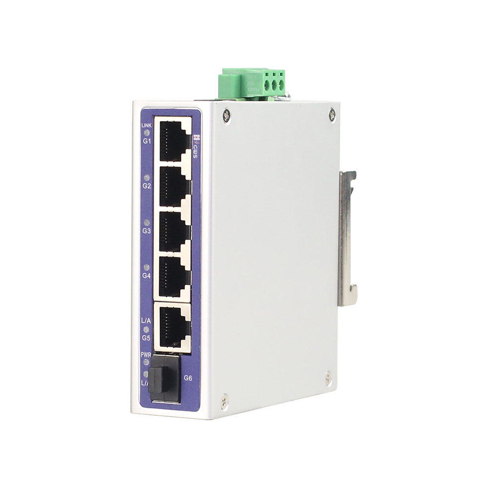 Industrial Cheaper Factory Price 4 Ports Ethernet 1 SFP Fiber Port Industrial Gigabit Switch