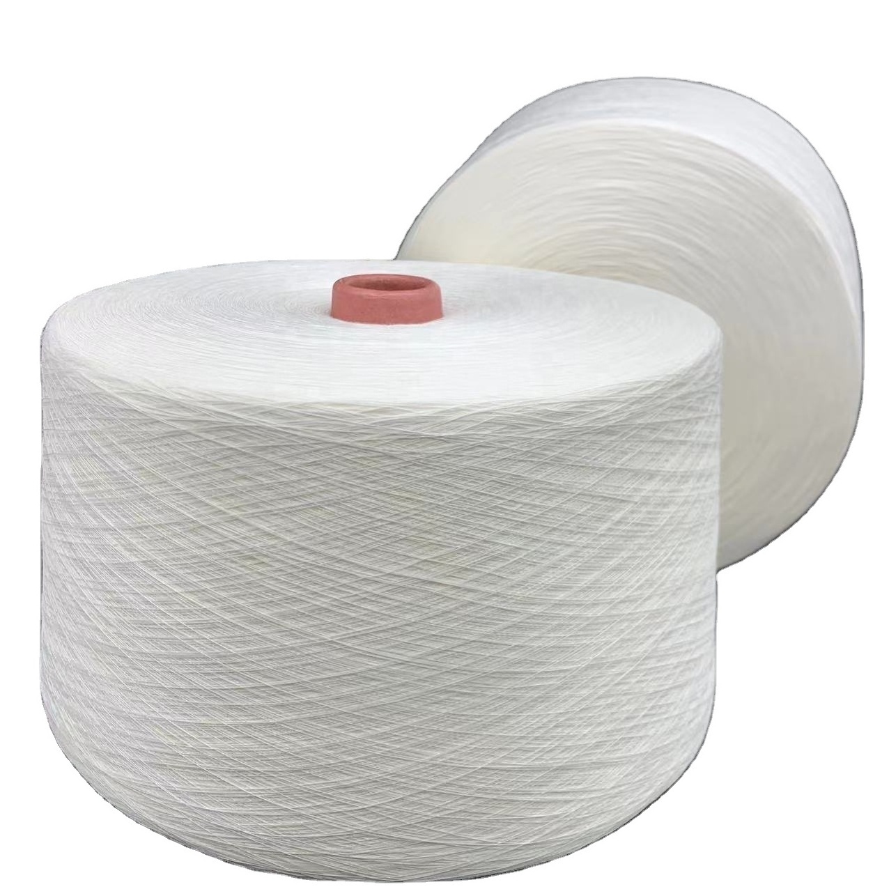 Polyester Cotton TC 40/60 CVC 30S Vortex Spinning Blended Knitting Yarn