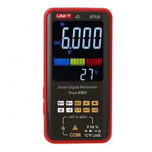 UNI-T UT122 industrial grade true RMS 6199 LCD display AC DC 600v digital small multimeter tester