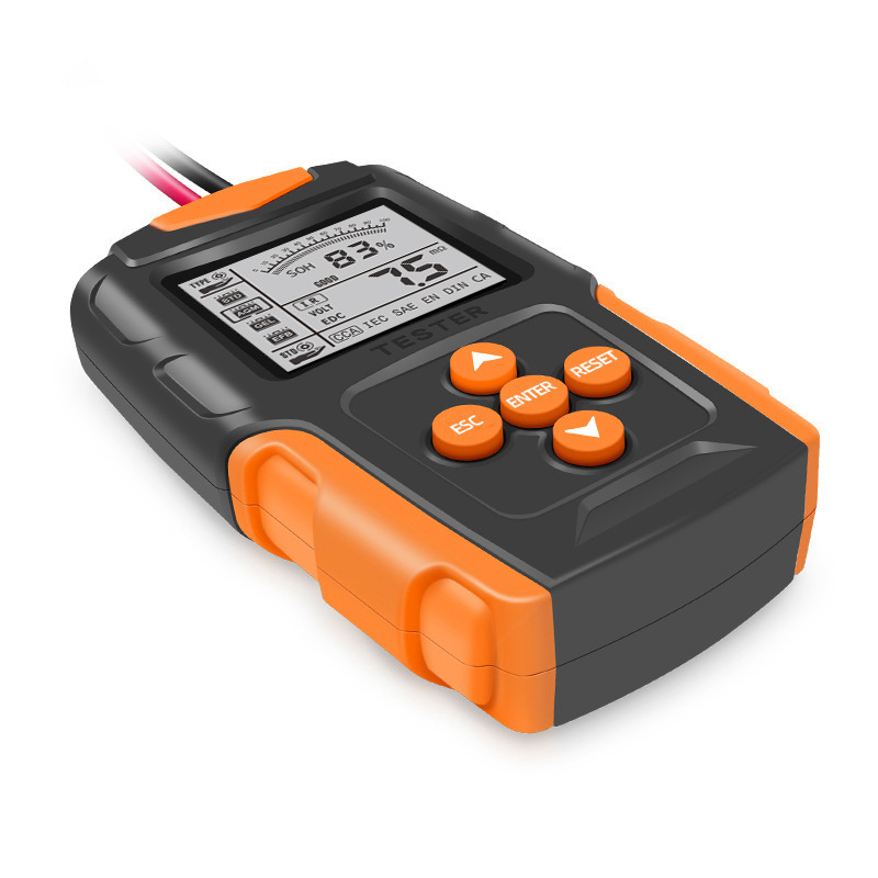 2022 Automotive battery tester digital Lead Acid tester battery Portable smart 12V 24Voltage battery analyzer FBT200