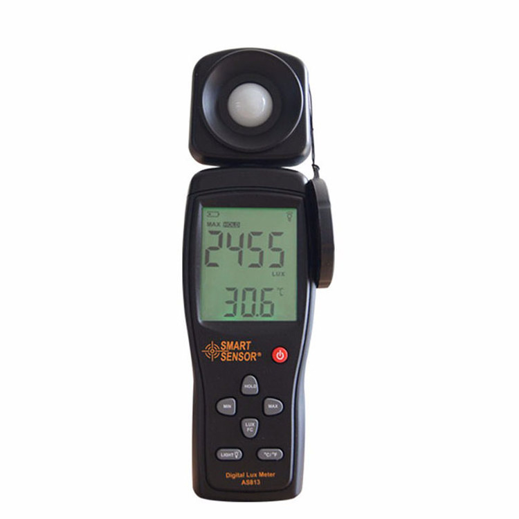 Smart Sensor Digital illumination Tester Actinometer light meter AS823 Lux Meter