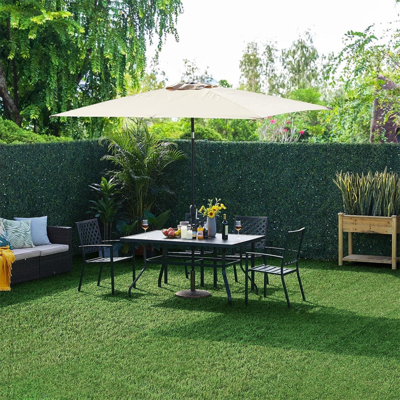 6PCS 12''x12'' Floor Decoration Grass Pad Tiles with Waterproof  Plate Artificial Grass Turf Tiles Interlocking  Grass Mat