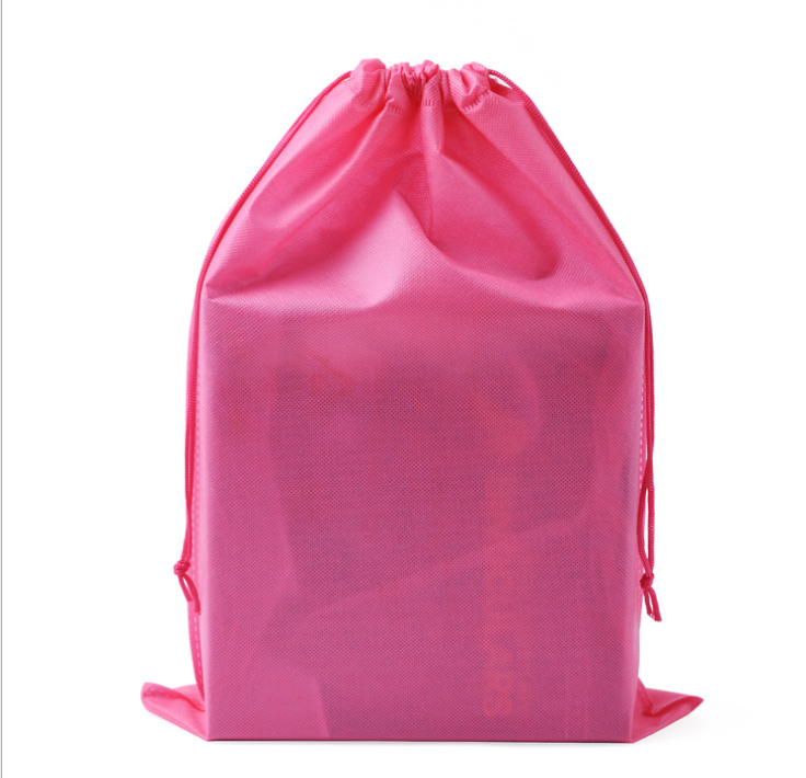 Non Woven Bags Manufacturer  Promotional Cheap Custom Foldable Shopping Recycle Non Woven String  Bag