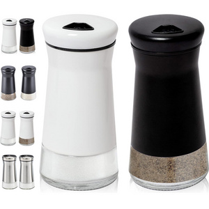 Seasoning Shaker Set Factory Wholesale Custom BBQ Traveling Pepper Mill Salt and Pepper Shaker Set for Kitchen Outdoor Picnic