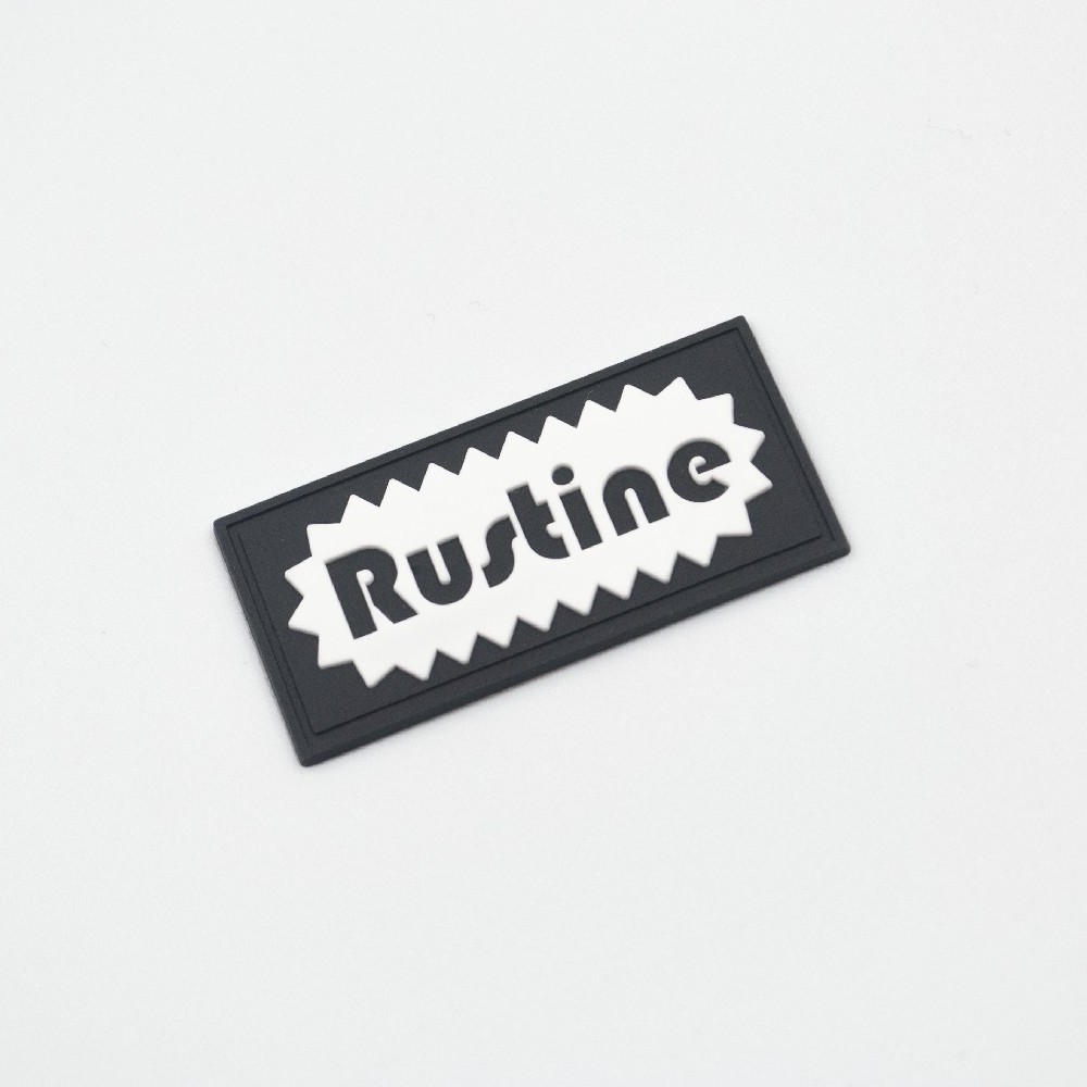 Custom Heat Transfer Logo 3D Embossed TPU PVC Rubber Flock Silicone Iron-on Patch Printing Labels