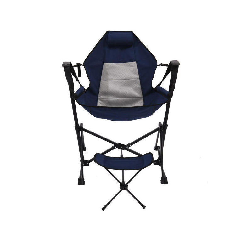 Hangrui Adult Indoor Swing Chair with Footrest, Perfect for Garden Furniture and Relaxation