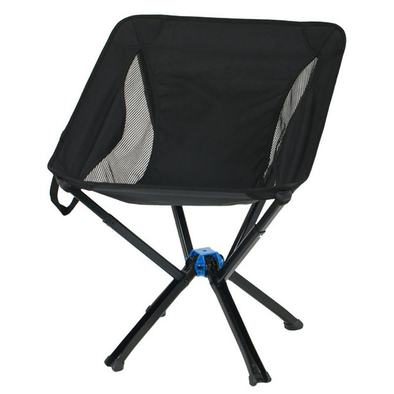 Hangrui Modern Design Lightweight Low Back Folding Beach Chair 600D Oxford Fabric for Camping Fishing Park Use