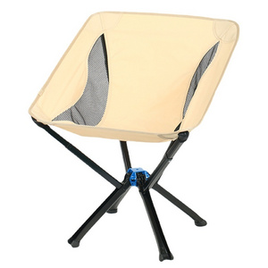 Hangrui Modern Design Lightweight Low Back Folding Beach Chair 600D Oxford Fabric for Camping Fishing Park Use