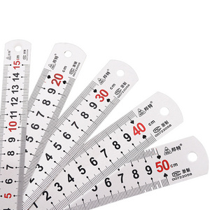 15cm 30cm 1 Meter Metric Scale Wood Working Custom Stainless Steel Ruler