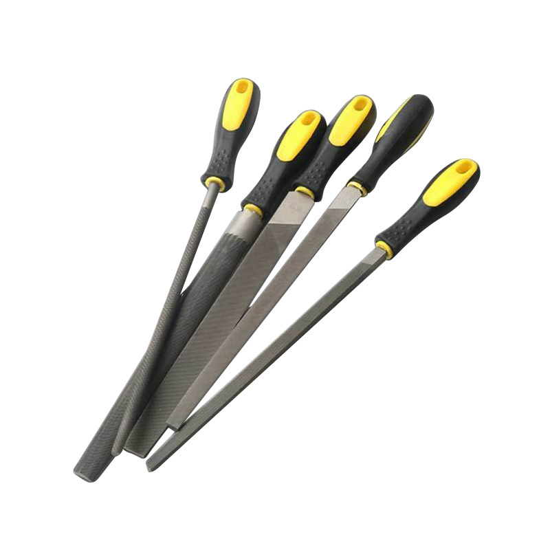 6in 8in 10in 12in Professional Comfort Handle Metal Carbon Steel File Set