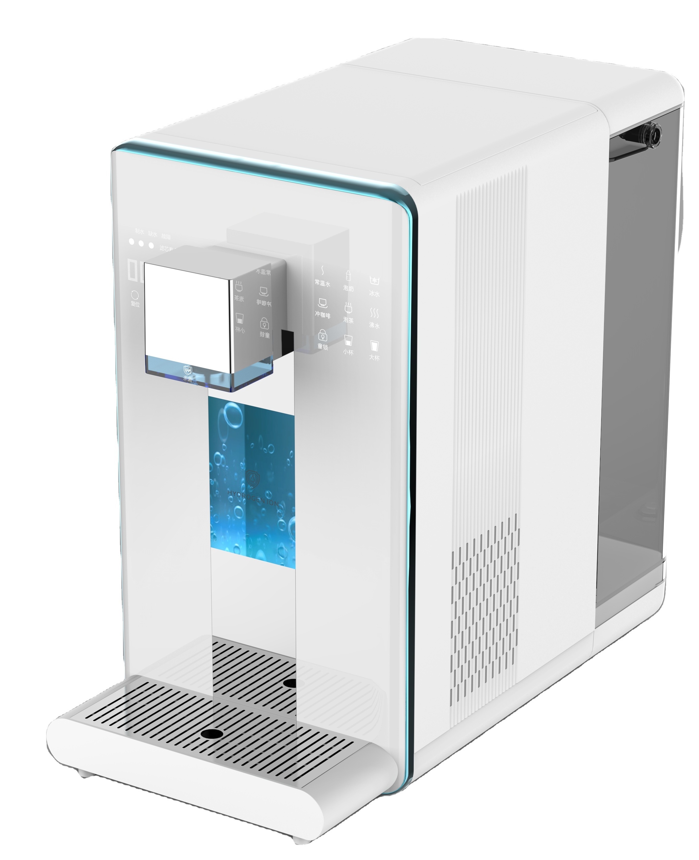 Countertop water purification smart screen desktop instant hot cold water dispenser