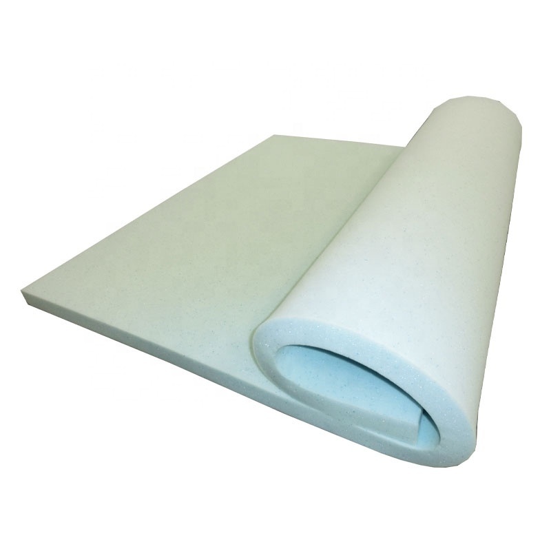 Factory Wholesale 7-zone  gel silicone memory foam mattress topper