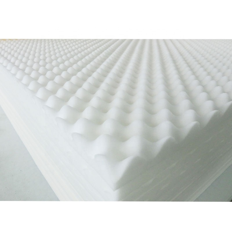 3-inch Egg Crate Convoluted Foam Mattress Topper, Cal. King