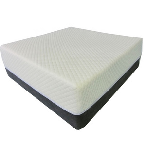 customized 8 10 12 inch  gel infused memory foam mattress topper cooling gel mattress