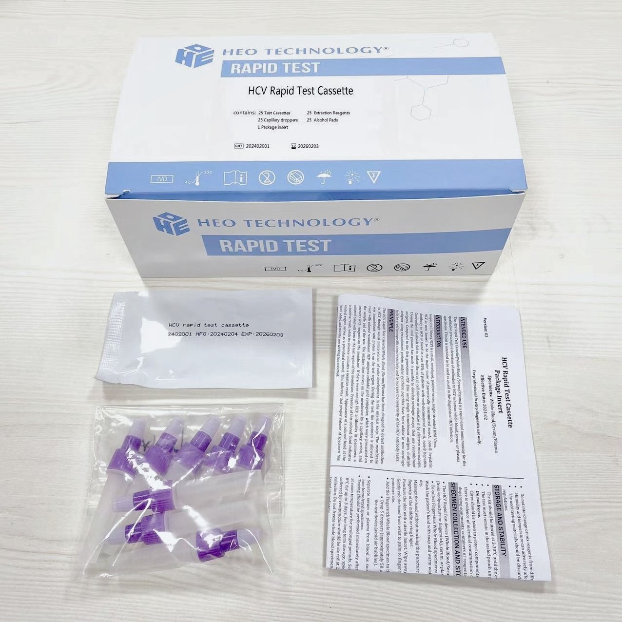 Infectious disease diagnostic Hepatitis C HCV Rapid Test Device HCV test Kit