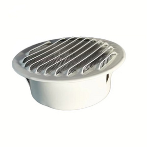 Hot Sale White Round Galvanized Steel Air Ceiling Diffuser Louver for Fresh Air System