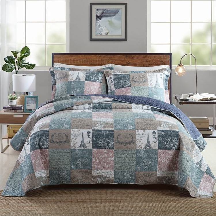 Colchas De Lujo Comfortable Environmentally Friendly Air-Condition Quilt Luxury Bedspread For Bed