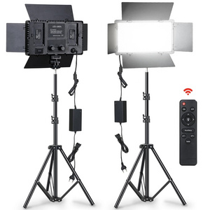 2024 New U800 LED Photo Studio Light For Game Live Video Lighting 40W 50W Portable Video Recording Photography Panel Lamp