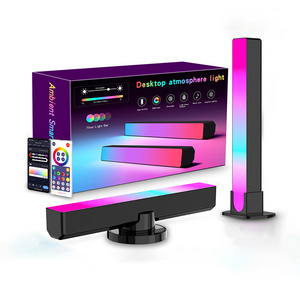 LED Smart Desktop Atmosphere Light RGB Pickup Rhythm Night Light Gaming Room TV Background Party Bedroom Rhythm Light