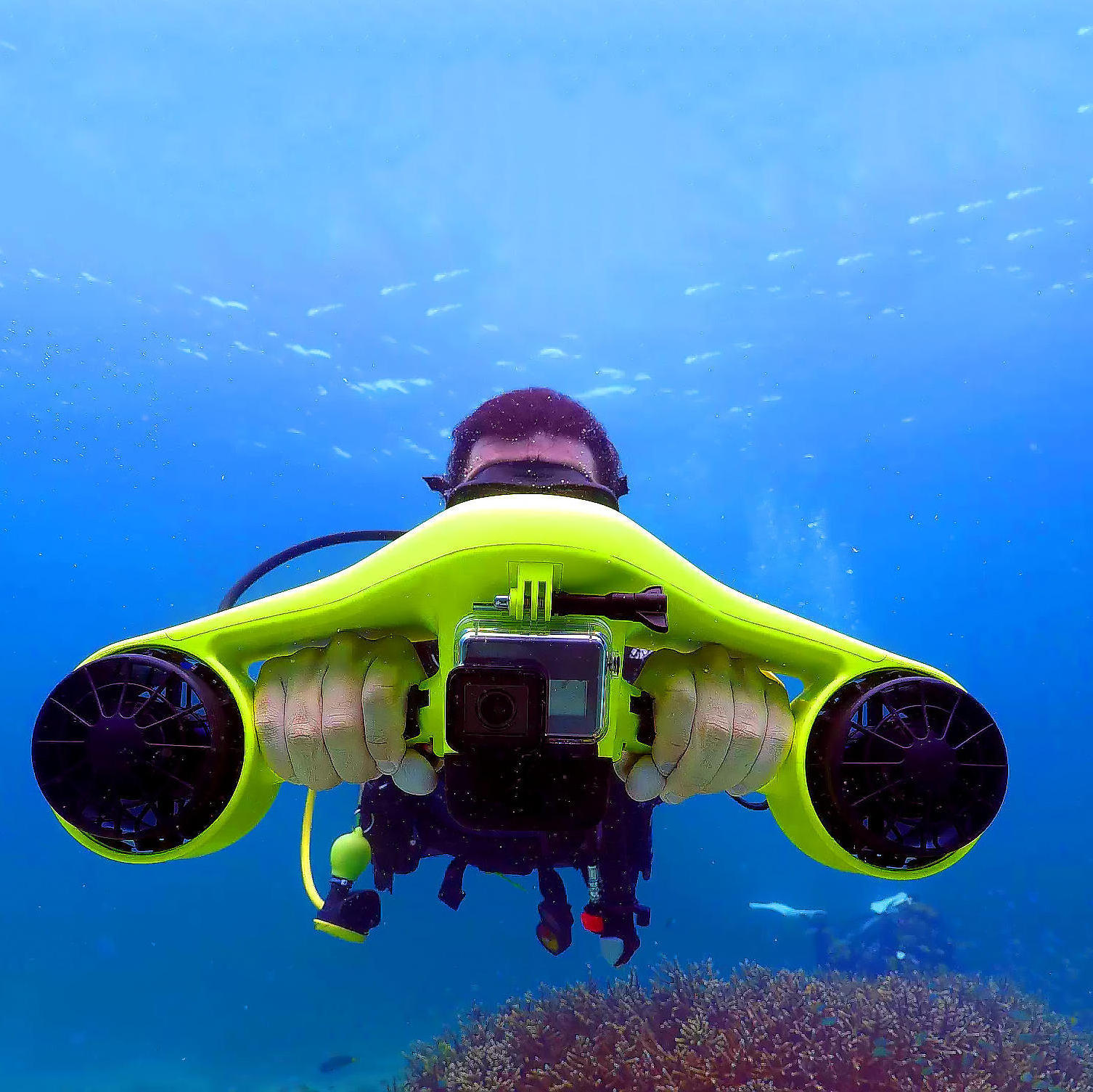 Underwater Electric Scooter Jet 500w Motor Thruster Diving Booster Sea Scooter Diving Equipment