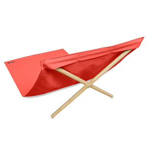 Lightweight Easy Folding Wooden Canvas Camping Beach Lounger Mat With Adjustable Backrest Sand Free Folding Beach Mat Chair