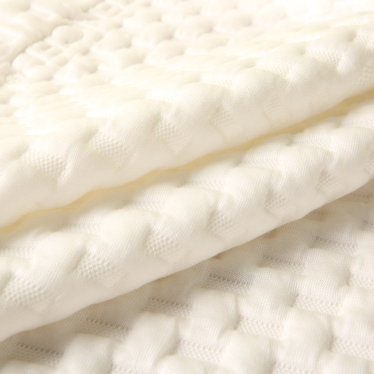 Home Textile Knitted quilted waterproof Mattress border protector Fabric,knitted jacquard printed mattress ticking fabric