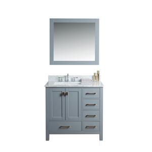 Homedee  Solid wood cabinet 36 inch washroom bathroom vanities